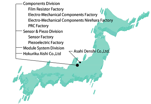 japan map