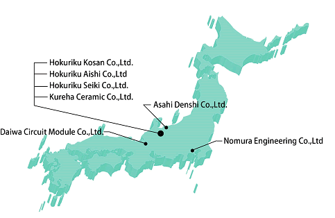 japan map
